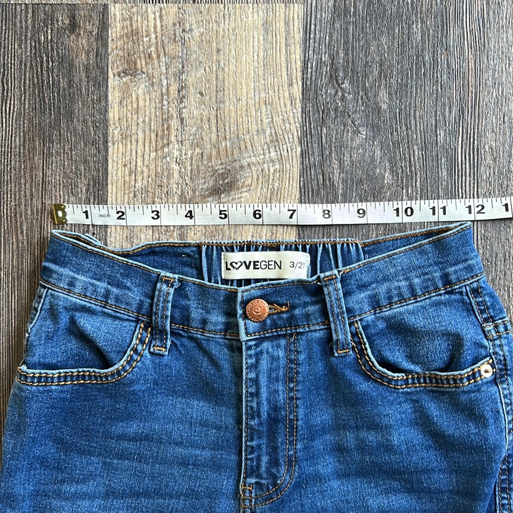 LoveGen Cargo Jeans Juniors Women’s Size 3/27 - Picture 5 of 11